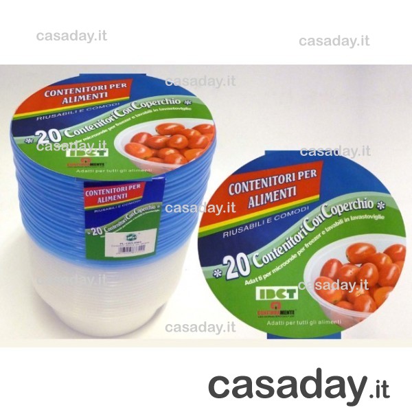 SCATOLE FRIGO TONDE cm.15 PZ.20 SCATOLE FRIGO TONDE cm.15 PZ.20