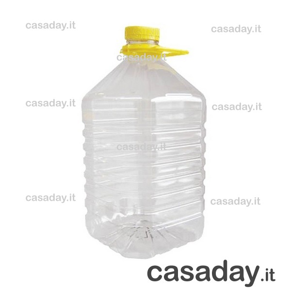 BOCCIONE PLASTICA PET LT.3 TAP.GIALLO 