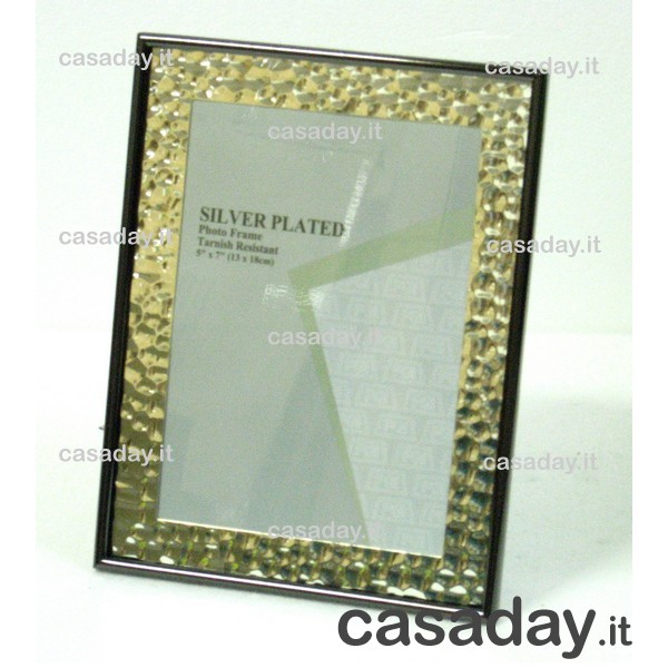 PORTAFOTO SILVER MARTELLATO CM.13X18 