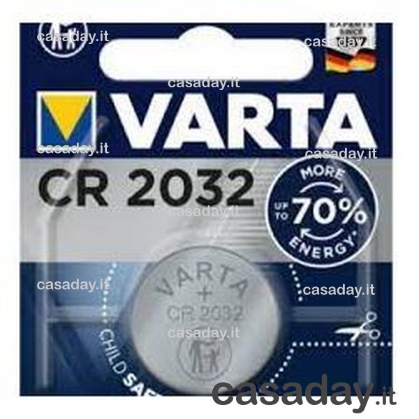 BATTERIA BOTTONE CR2032 VARTA 