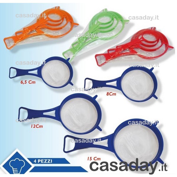 COLINI PLASTICA PZ.4 CM.7-8-10-11 